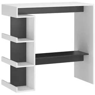 Vicco Bartisch Dana Weiß Anthrazit Ablage Fächer Regal