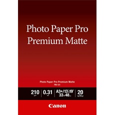 Bild PM-101 Premium Matte Fotopapier A3+ 20 Blatt