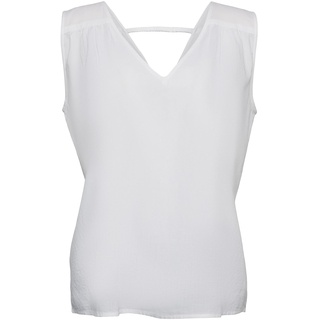 ESPRIT Damen 053EE1F321 Bluse, 100/WHITE, XXL