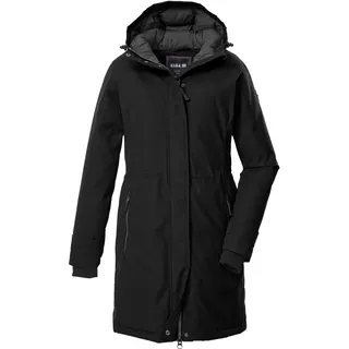 G.I.G.A. DX Damen Funktionsparka mit Kapuze GW 22 WMN PRK, schwarz, 48,