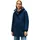 Damen Padded mit Kapuze Blau Dark Night Navy XXXL