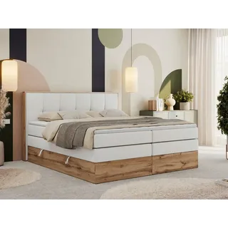 MKS Meble ALBERO 1 KING 160 x 200 cm H3 Weiß