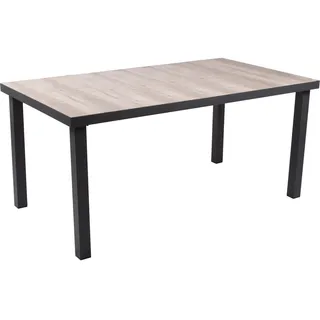 Garden Pleasure RANA Gartentisch 162 x 90 x 75 cm grau