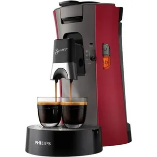 Senseo Select CSA240/91 dunkelrot/grau