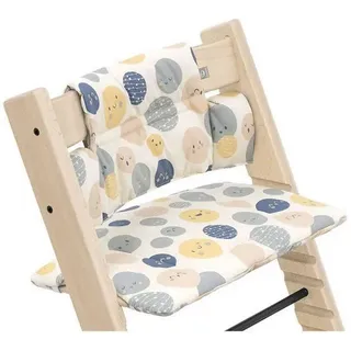 Stokke Hochstuhleinlage , Blau, Rosa, Weiß, Beige , Textil , Füllung: Baumwollfüllung, Baumwolle (recycelt) , 28x21x7 cm , abwaschbar, wasserabweisend , Babymöbel & Kindermöbel, Babyzimmer, Hochstühle