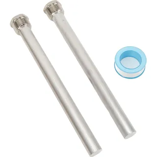 2pcs RV Warmwasserbereiter Anodenstab 18 x 235 mm 3/4in NPT -Schutz für Mor -Floa -Heizungen