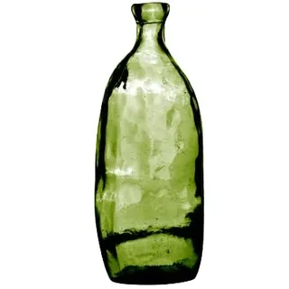 NATURAL LIVING VASE LEA 3L SMARAGD AUS RECYCELTEM Glas Durchmesser 13CM X H35CM