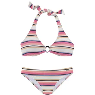 VENICE BEACH Triangel-Bikini Damen creme-rosa Gr.34 Cup A/B