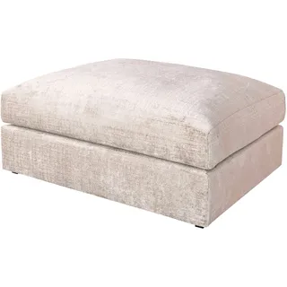 OTTO home Polsterhocker Soft&Cosy XXL 125 x 52 x 101 cm Beige