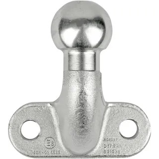 LAS 10639 Anhänger-Kupplungskugel, Anhänger Kugelkopf, mit Flansch, abgewinkelt, bis 3500 kg