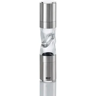 AdHoc Duomill Pure Pfeffermühle 22 cm Silber unbefüllt