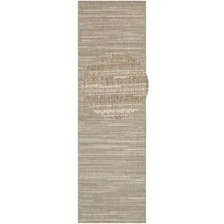 ELLE DECORATION »Mèlange« rechteckig 5 mm Höhe Flachgewebe, In-& Outdoor, Modern, Wendeteppich, Balkon, Wohnzimmer