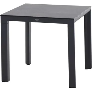 Siena Garden Gartentisch Silva Rechteckig Titan 80 cm x 80 cm