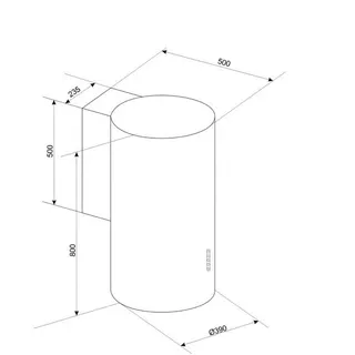 ORP Ciarko ORP White Hoood (ORP White) - Weiß