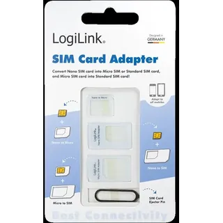 Logilink AA0047 SIM-/Memory-Card-Adapter SIM-Kartenadapter