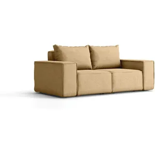 Kaiser Möbel Gartensofa Sofa Für Den Garten Sonne Cappucino , Cappuccino , Holz , 180x73x88 cm , Gartenmöbel, Loungemöbel, Gartensofas & Loungesofas