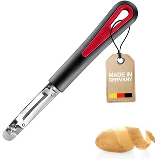 Westmark Pomfix Gallant Sparschäler 18,5 cm rot/schwarz/silber