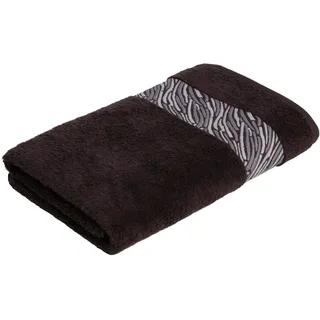 frottana Shadow Handtuch 50 x 100 cm aus 100% Baumwolle, stone