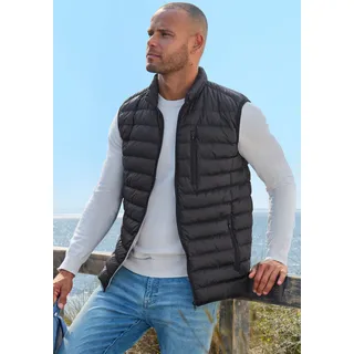 H.I.S. H.I.S, Steppweste leicht und gut zu verstauen, schwarz,