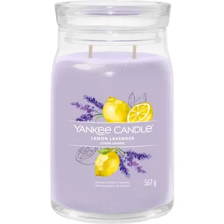 Yankee Candle Lemon Lavender Duftkerze 567 g lila