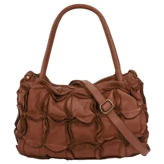 Samantha look Shopper Leder Brown