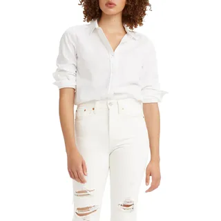 Levi's Damen New Classic Fit Bw Shirt Hemd, Bright White, XXS