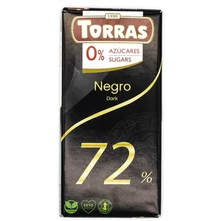 Torras Dark 72% Chocolate Schokolade 0,075 kg