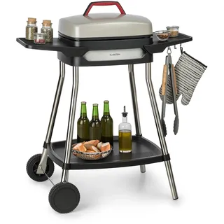 Klarstein Gatsby Elektrogrill 2000 W Beige/Schwarz