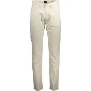 GANT Bio-Baumwollhose Schmal BIANCO 130 : Größe - 30 L34 Größe: 30 L34 - Weiß