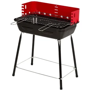 Aktive Grill rot/schwarz