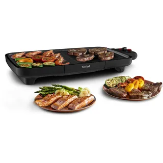 Tefal Plancha Booster Tischgrill 2200 W schwarz