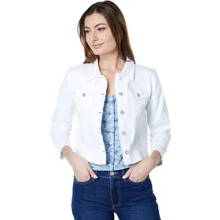 Tommy Hilfiger Damen Stretch Jeansjacke, bright white, XL