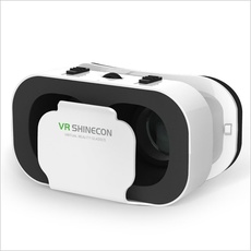 VR-Headset, kompatibel mit iPhone und Android-Handys, Virtual Reality Headsets, Google Cardboard – Mini Exquisit Leichtgewicht – komfortable Neue 3D-VR-Brille (VR4.0 VR Box, 1 Stück)