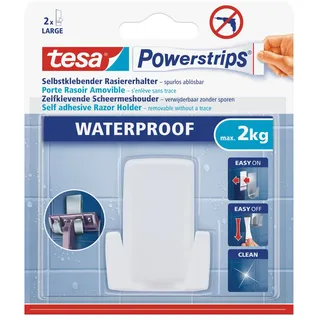 Tesa Rasiererhalter Weiß