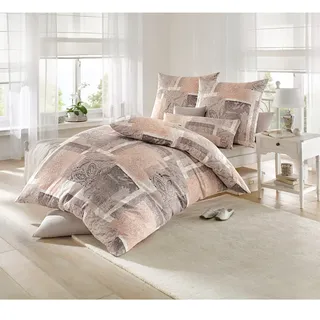 Biberna Bettwäsche 3 Stk. tlg., beige