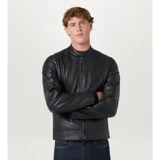 Belstaff für Herren. 100038 Lederjacke V Racer schwarz (46), Lässig
