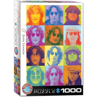 Eurographics 1000 Teile - John Lennon Farbportraits, mehrfarbig, 6000-0807