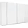 Drehtürenschrank Kronach 311 x 210 x 59 cm Weiß