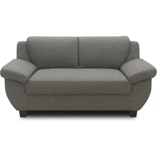 DOMO collection DOMO. collection Panama 2 Sitzer, Sofa, 2er Couch, Garnitur, 3-2-1, dunkelgrau, 159 cm