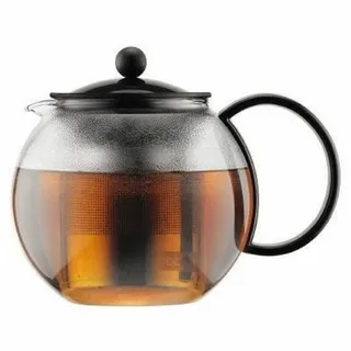 Bodum Assam Teebereiter mit Edelstahlfilter 1.0 l Schwarz