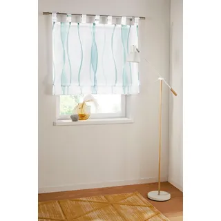 OTTO home my home »Dimona« mit Schlaufen Transparent, Voile, Polyester, weiß