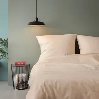 L'Essentiel Linge de Maison, Hochwertiges Ranforce XXL Bettwäsche Set (1 Stück), Beige, 155 x 220 cm | 100% Baumwolle, 155 Fäden, Maschinenwaschbar bei 30 °C | Elegantes Design für Ihr Schlafzimmer. - Beige