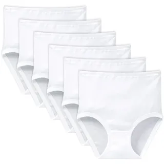 SCHIESSER Slip 6er Pack Weiß 6XL