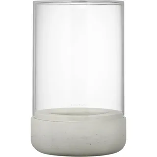 BLOMUS Windlicht Calma Stein, Marmor, Granit Grau Hellgrau S (Small)
