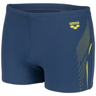Arena Herren Badehose MENS SWIM SHORT GRAPHIC 005552-535 5 - Grey Blue-Soft Green - 5