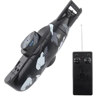 Mini -Simulation Military Fernbedienung 6 Kanal -U -Boot -Spielzeugmodell (schwarz)