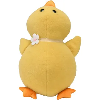 Zierkissen , Gelb, Schwarz, Weiß , Textil , Vogel , Füllung: Polyester,Polyester , Tierform , 48x32x15 cm , AZO-frei , Heimtextilien, Wohntextilien, Kissen, Zierkissen