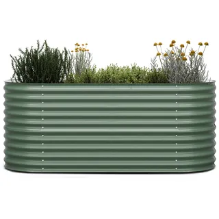 Blumfeldt High Grow Hochbeet 1.500 l 80 x 0 x 80 cm Grün