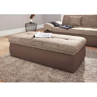 DOMO collection Moric Kunstleder Softlux espresso/beige