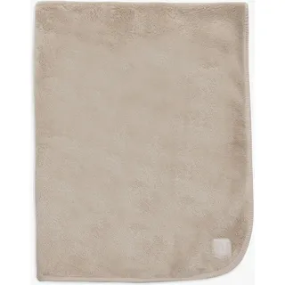 jollein Babydecke Basic - Jersey/Sherpa - Warm Sand - 75x100cm - 100% Baumwolle - Für Babywiege - 1.0 TOG - OEKO-TEX Zertifiziert